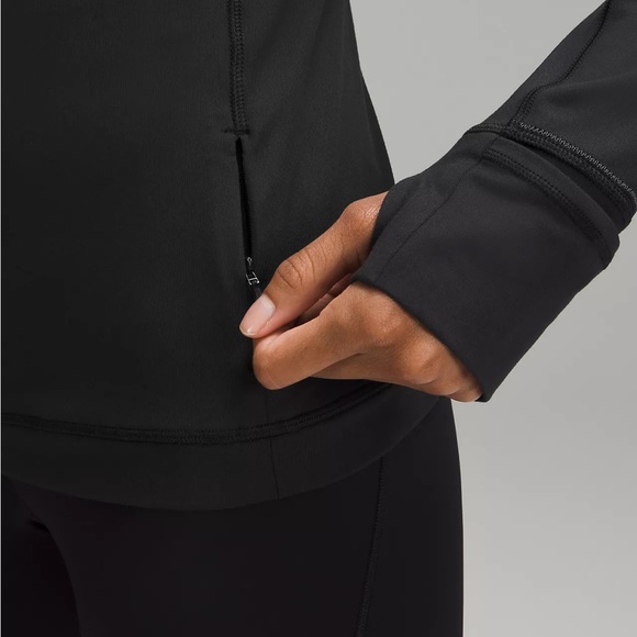 Lululemon It’s Rulu Half Zip Long Sleeved Running Shirt size 6 - Picture 3 of 9